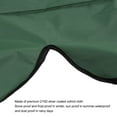 thumbnail image 3 of outdoor swing canopy, outdoor swing canopy silver coated Oxford cloth waterproof swing chair top cover for garden shade accessories 195x125x15cm multicolor, 3 of 8