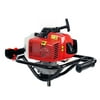 XtremepowerUS 63CC V-Type 2-Stroke Gas Post Hole Digger One Man Auger Machine Recoil Gasoline Powered (Digger Engine)