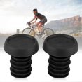 thumbnail image 3 of 1 paire d'embouts de guidon antidérapants en caoutchouc pour VTT et trottinette (22,2 mm) (noir), 3 of 4