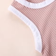 thumbnail image 5 of EQWLJWE Newborn Infant Baby Girls Boys Sleeveless Ribbed Solid Knit Jumpsuit Clothes Girls' Harness Holiday Clearance, 5 of 5