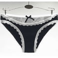 thumbnail image 2 of 6-Pack Women's Ladies Sexy Cotton Bikini Briefs Panties Underwear (Large), 2 of 7