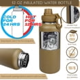 thumbnail image 2 of Botella DEFUNX 0.9L Aislada de Acero Inoxidable Kaki, 2 of 2