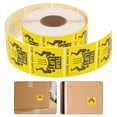 thumbnail image 2 of 1 Roll Team Lift Labels Heavy Shipping Sticker Caution Sticker Team Lift Package Labels 1000 labels per roll, 2 of 9