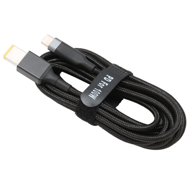USB Power Adapter, Long Service Life 100W 20V 5A USB C Extension Cable Performance For ThinkPad 2meters