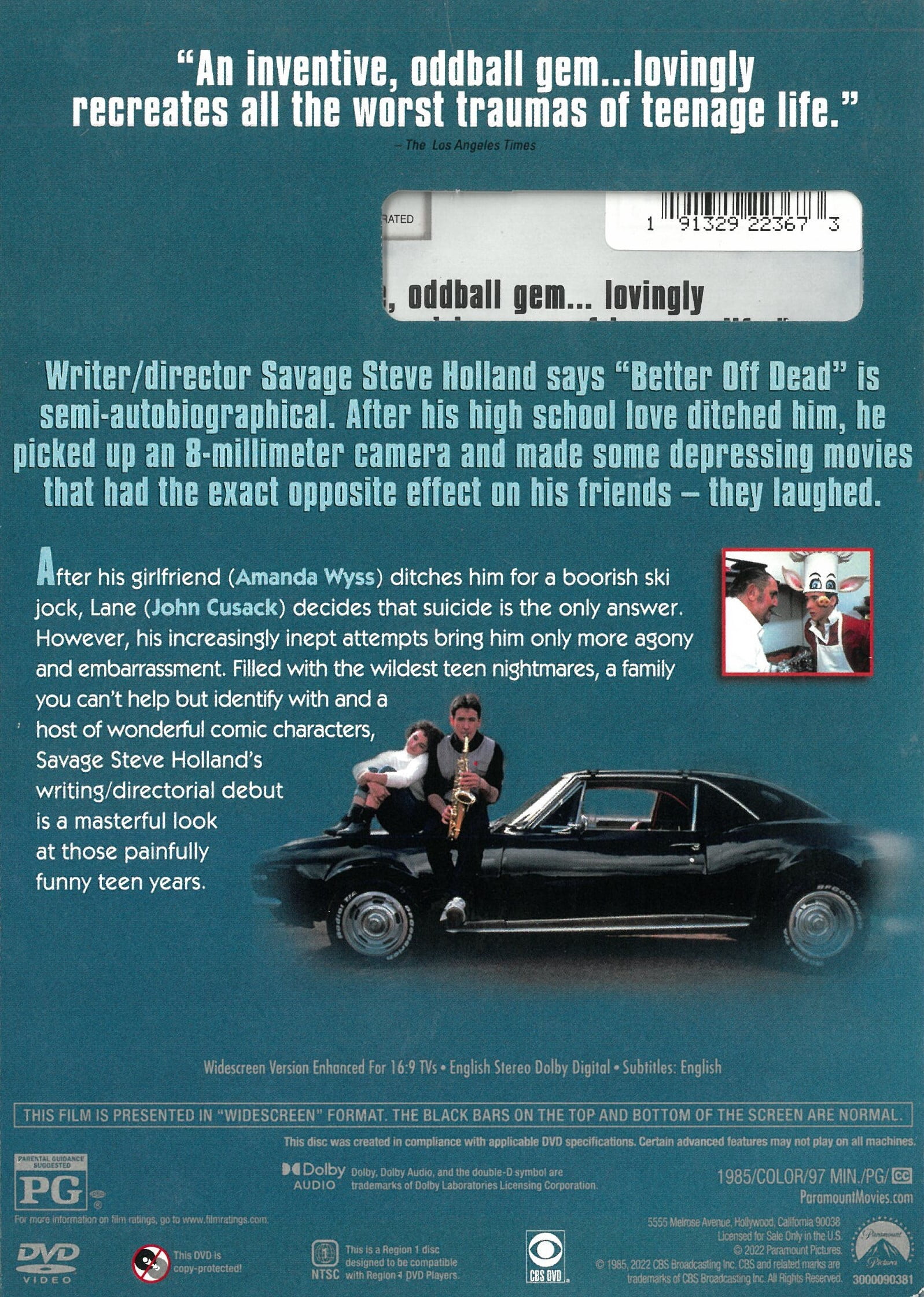 Better Off Dead (DVD,Std,Ws)