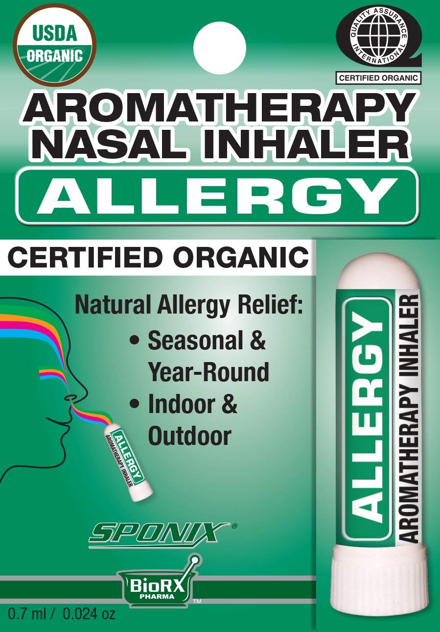 Nasal Inhaler Aromatherapy Allergy Made with 100 Pure Therapeutic