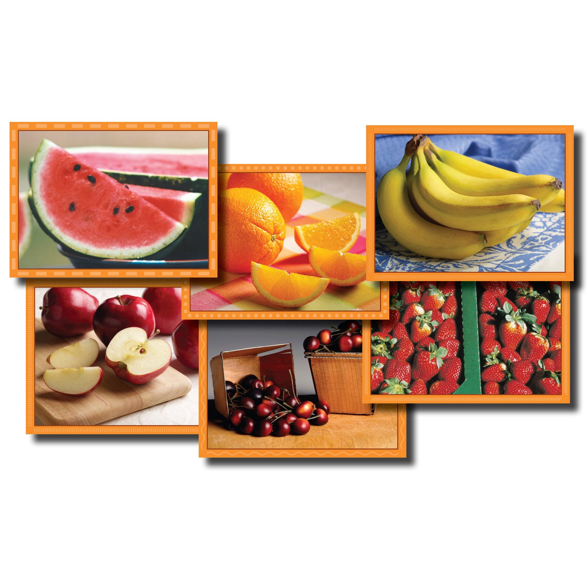 Real Life Learning Fruits Cube Puzzle