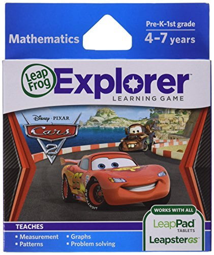 LeapFrog Learning Game Disney-Pixar Cars 2 (works with LeapPad Tilets,  Leapster GS and Leapster Explorer)
