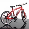 thumbnail image 2 of 1/10 Bike Miniature Model Money Gift Toy Collection Red # 1, 2 of 8