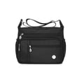 thumbnail image 1 of Bolsa Bandolera De Nailon Gran Capacidad Para Mujer Negro Malubero  Bolso Bandolera, 1 of 4