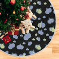 thumbnail image 5 of FMSHPON Valentine's Day Heart Xmas Christmas Tree Skirt Stand Mat for Holiday Party Decoration Indoor Outdoor 36 inches, 5 of 6