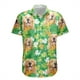 thumbnail image 3 of Camisa de playa con estampado 3D de perro y animal divertido, lindas camisetas con gráficos de mascotas para hombres, ropa, camisas hawaianas casuales, blusas de manga corta para niños, 3 of 5