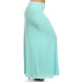 thumbnail image 2 of Women's Plus Size Trendy Style Solid Maxi Skirt, 2 of 4