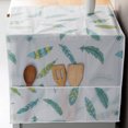 thumbnail image 5 of Dream Lifestyle Dust Cover, Waterproof Dustproof Washer Refrigerator Fridge Dryer Top Dust Covers ,Cartoon Print Refrigerator Fridge Dust Cover with Storage Bag, 5 of 8