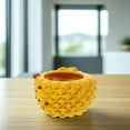 thumbnail image 3 of HEMOTON Ceramic Flower Vase Durian Ceramic Vase Planter Flower Vase For Flower Arrangement, 3 of 8
