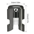 thumbnail image 5 of Yesbay Stainless Steel Champagne Bottle Stopper Leak-proof Lock German Design Freshness-preserving Bottle Cap, 5 of 7