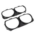 thumbnail image 3 of Front Headlight Frame Trim, Solid Sporty Decoration Front Headlight Bezel Trim  For Car, 3 of 8