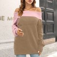 thumbnail image 5 of Lindreshi Sweaters for Women Trendy Clearance Women Casual Comfortable Fashion Pullover Long Sleeve V-Neck Sweater, 5 of 9