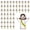 Yellow, variant on LZYWOD 50 Pcs Little Figures,Mini Figurines,Easter J-esus Loves You Tiny Hide to Pocket Toys Rubbe Christ Seek,Tiny and