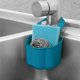 thumbnail image 2 of Soporte de drenaje de esponja de cocina, estante de jabón de inodoro de goma PP, organizador, estante de almacenamiento de esponja, cesta, paño de lavado, herramientas, grifo montado, azul brillar Electrónica, 2 of 5