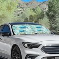 thumbnail image 5 of Jeiento Sea Turtle Car Window Shades Automotive Windshield Sunshades Sun Shade for UV Protection Easy Installation Folding Car Sun Shade for Front Window Suitable for Cars, 5 of 7
