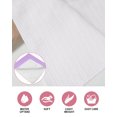 thumbnail image 6 of Purple Pink Kitchen Dish Towels for Drying Dishes Set of 3, Geometric Vertical Striped Solid Rainbow Waffle Weave Microfiber Hand Tea Bathroom Towels Quick Dry & Absorbent Towel 15.7x23.6, 6 of 7