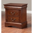 thumbnail image 7 of Home Square 3 Piece Furniture Set with Wood Nightstand and Dresser in Cappuccino, 7 of 7