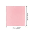 thumbnail image 2 of INSPIRE CHIC Men's Pocket Squares Solid Color Handkerchiefs Pink One Size, 2 of 4
