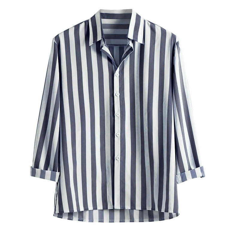 Spring Autumn V-Neck Long Sleeve Striped Casual Blouse Spring Autumn V-Neck Long Sleeve Striped Casual Blouse