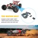 thumbnail image 2 of Soporte de montaje de motor RC Inevent actualizado para 144001 Color de titanio, 2 of 7
