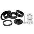 thumbnail image 6 of 6-Pack Aluminum Alloy Bicycle Headset Spacers, Compatible with Mountain Bikes - Black, 6 of 8