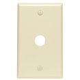 thumbnail image 2 of Leviton 86017 Telephone/Cable Wall Plate, 001-000 Size, 1 Gang, Ivory, 2 of 2