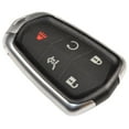 HQRP Remote Key Fob Shell Case Keyless Entry W/5 Buttons for Cadillac