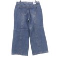 thumbnail image 6 of Large Women'S Jeans, Medium Blue Wide Leg Pants, Vintage Patchwork Pants, 6 of 9
