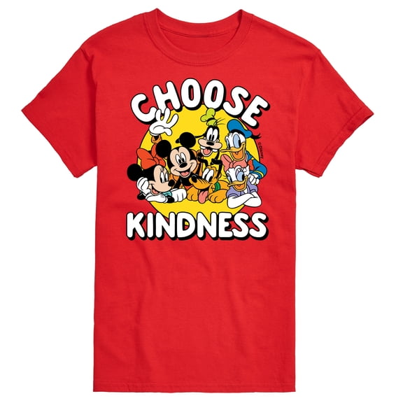 Mickey & Friends - Choose Kindness - Men's Short Sleeve Graphic T-Shirt