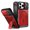 Red, variant on TECH CIRCLE For Apple iPhone 17 Pro Magnetic Mag Safe Case Camera Lens Cover with Kickstand, Rugged PC+TPU, Non-Slip, Anti-Scratch, Anti-Fingerprint, Shock-Absorbent, Wireless Charging,Black