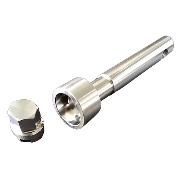 Perno de seguridad para motor de pesca por curricán Sea Swivel Sea Secure, titanio
