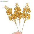 thumbnail image 7 of BadPiggies 36 Pack Glitter Berry Stems, 8 Inch Artificial Christmas Tree Picks Decoration Filler Ornaments DIY Xmas Wreath, 7 of 7