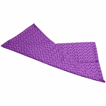 Toalla Mat De Yoga Algodón Color Morado