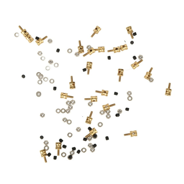 Conector De Varilla De Empuje Modelo RC, Tapón De Varillaje De Empuje De Latón, Ajustador Rápido De Rendimiento Estable Pequeño, Universal Para Avión