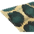 thumbnail image 5 of Ryvnso Placemats Set of 6 Green Leopard Pattern Dining Mats Heat-Resistant Non-Slip Washable Table Mat, 5 of 8