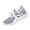 Gray, variant on EKVAHL Orthopedic Walking Shoes for Women, Mesh Lace Up Arch Support Wide Fit Sneakers, Color Block Lightweight Daily Workout Tennis Shoes Pink