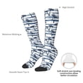 thumbnail image 4 of Logiee Retro Coconut Tree Print Gift Stocking Stuffers,Adult Stockings,Novelty Socks,Funny Socks Birthday Running Walking Sleeping, 4 of 6