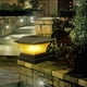 thumbnail image 1 of Iluminación Del Jardín Lámpara de pilar LED de energía solar Luz de cerca de jardín al aire libre (luz cálida negra) Lamparas, 1 of 3