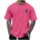 thumbnail image 2 of Tops para hombre, blusas y camisas de cuello redondo y manga corta para hombre, blusas casuales de cuello redondo con estampado de moda para hombre, blusas de cuello redondo y manga corta para hombre., 2 of 4