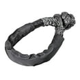 thumbnail image 1 of Almencla SOFT SHACKLE Rope Tow Strap with Protective Sleeve for Vehicle Black, 1 of 8