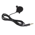 thumbnail image 3 of Micrófono Lavalier profesional de 3,5mm con Clip omnidireccional con cable para teléfono móvil, ordenador, entrevista de vídeo en vivo, 3 of 5