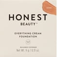 thumbnail image 2 of Honest Beauty Everything Cream Foundation, Honey | Demi-Matte, Lightweight, Medium-to-Full Coverage | Talc Free, Dermatologist Tested, Cruelty Free | 0.31 oz., 2 of 4
