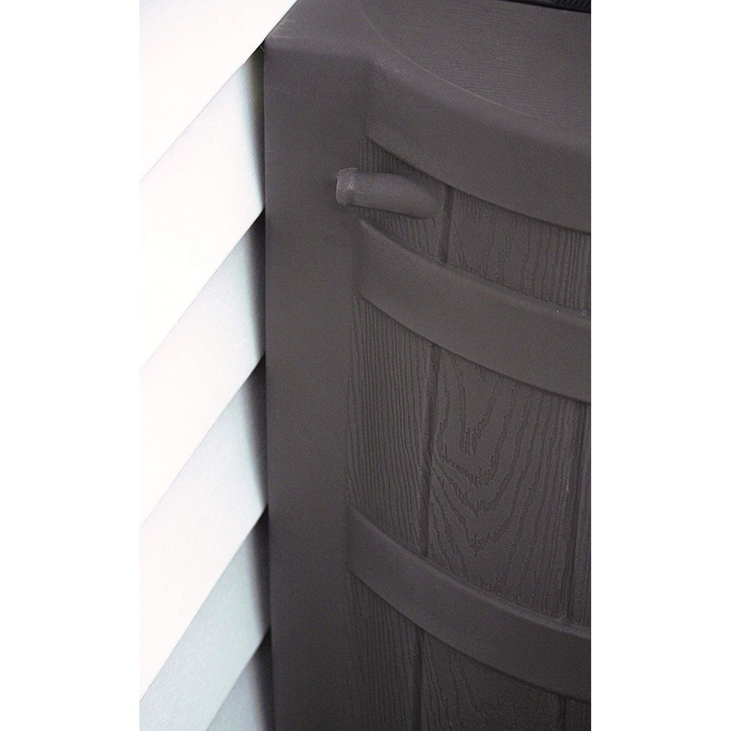 Good Ideas Rain Wizard 50-Gallon Rain Barrel with Diverter Kit - Oak