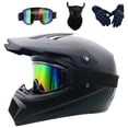 thumbnail image 1 of Casco de Motocross Modelo - SVIII/BN604 Incluye Guantes/Goggles/Balaclava 4 Piezas En 1, 1 of 8